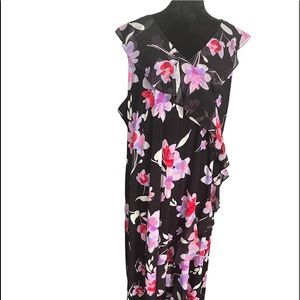 Calvin Klein nearly new dressy floral dress